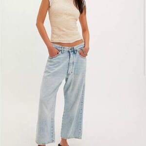Lee button fly Ankle Jeans